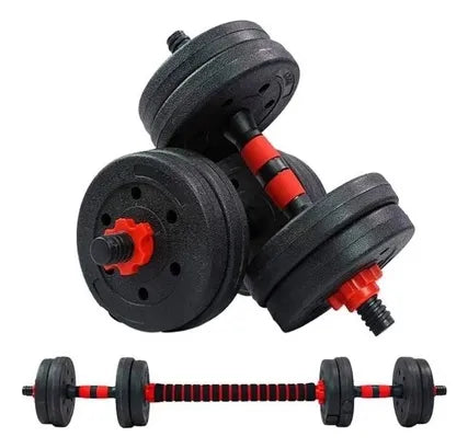 mancuernas ajustables 2 en 1