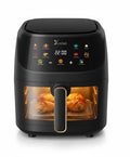 Freidora de Aire Digital X-Home XF-228D 10 LT Negra Antiadherente Pantalla Táctil