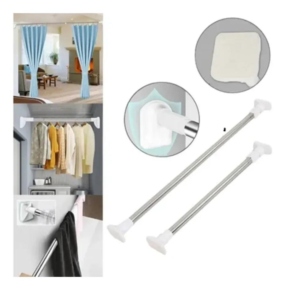 Soporte en barra expandible para ropa (Pequeño)