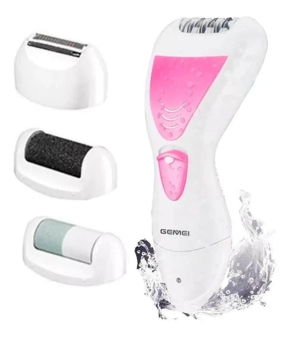 Depiladora Geemy 4 En 1 Gm7006 Color Blanco