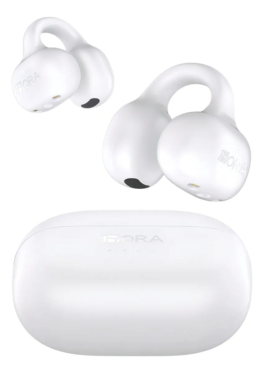 Audifonos Inalambricos Clip-ear 1hora Auriculares Con Luz 4 Luces