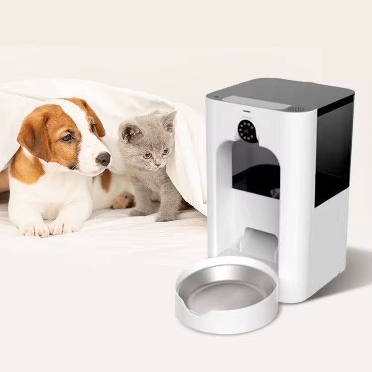 Dispensador De Comida Automatico Inteligente 5l Gato Perro