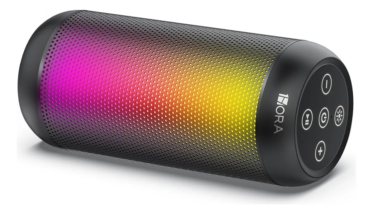 Parlante Bluetooth Portátil 1Hora BOC242 FM Bocina con Luces