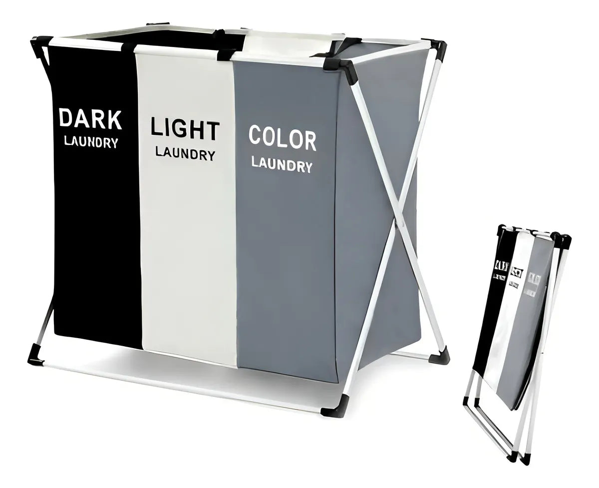 Organizador De Ropa Sucia: Cesta Por Colores Liso Lisa