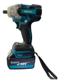 Pistola Llave De Impacto Multifuncional Azul Oscuro 48v