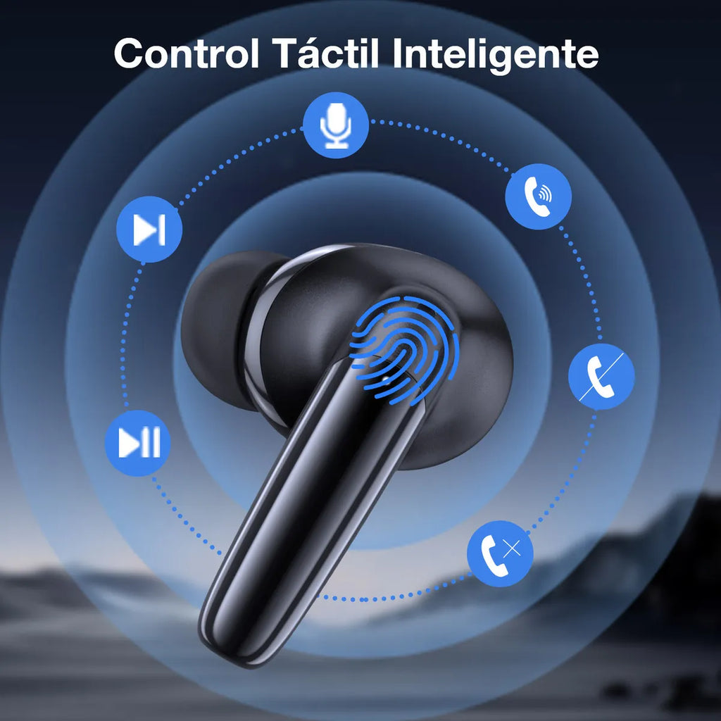 Audífonos In-ear Inalámbricos Bluetooth 1hora Aut207
