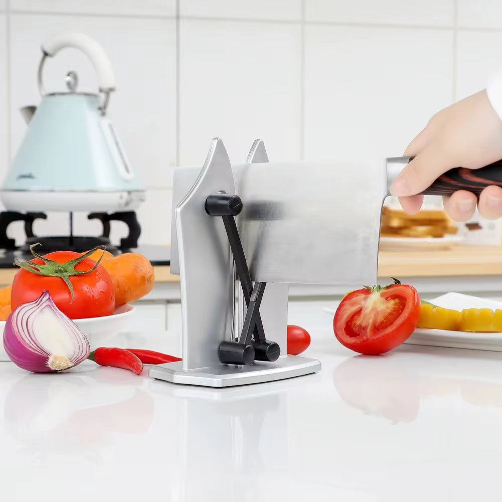 Afilador Manual De Cuchillos De Acero Para Cocina
