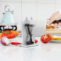 Afilador Manual De Cuchillos De Acero Para Cocina