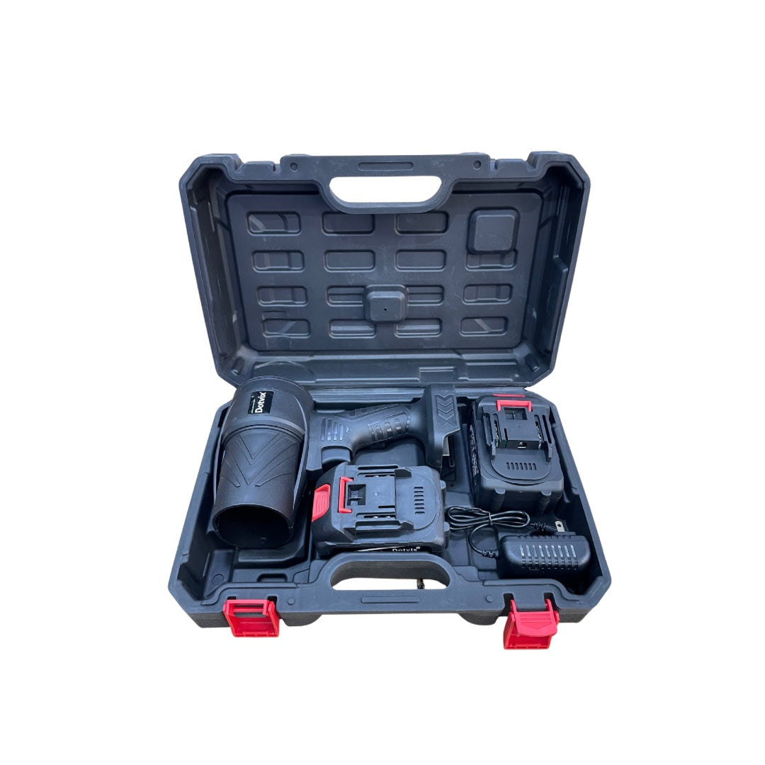 Sopladora De Aire Electrica Portatil Mini Recargable Negro