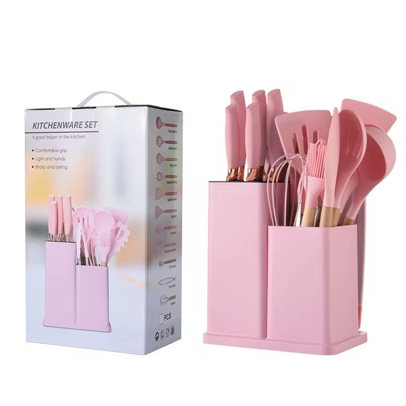 SET CUCHARAS Y CUCHILLOS 19PIEZAS