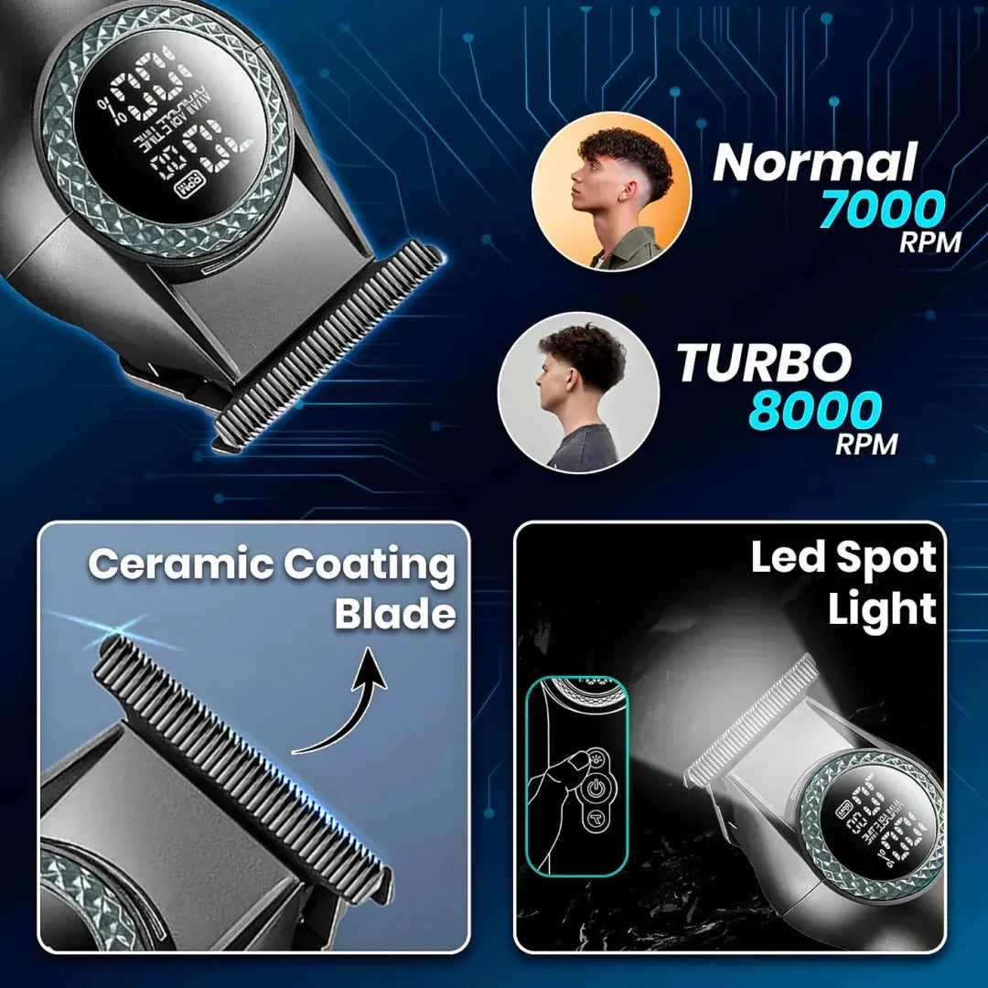 Máquina Cortadora De Pelo 8000RPM Trimmer Profesional V-990 Vgr MÁS VENDIDO 8º en Trimmers 4.9