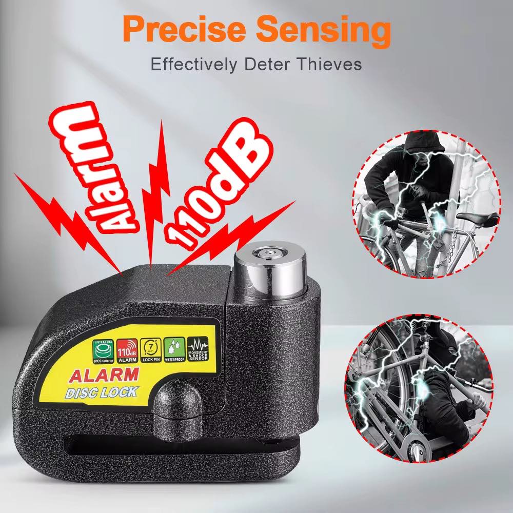 CANDADO DISCO ALARMA PARA MOTO
