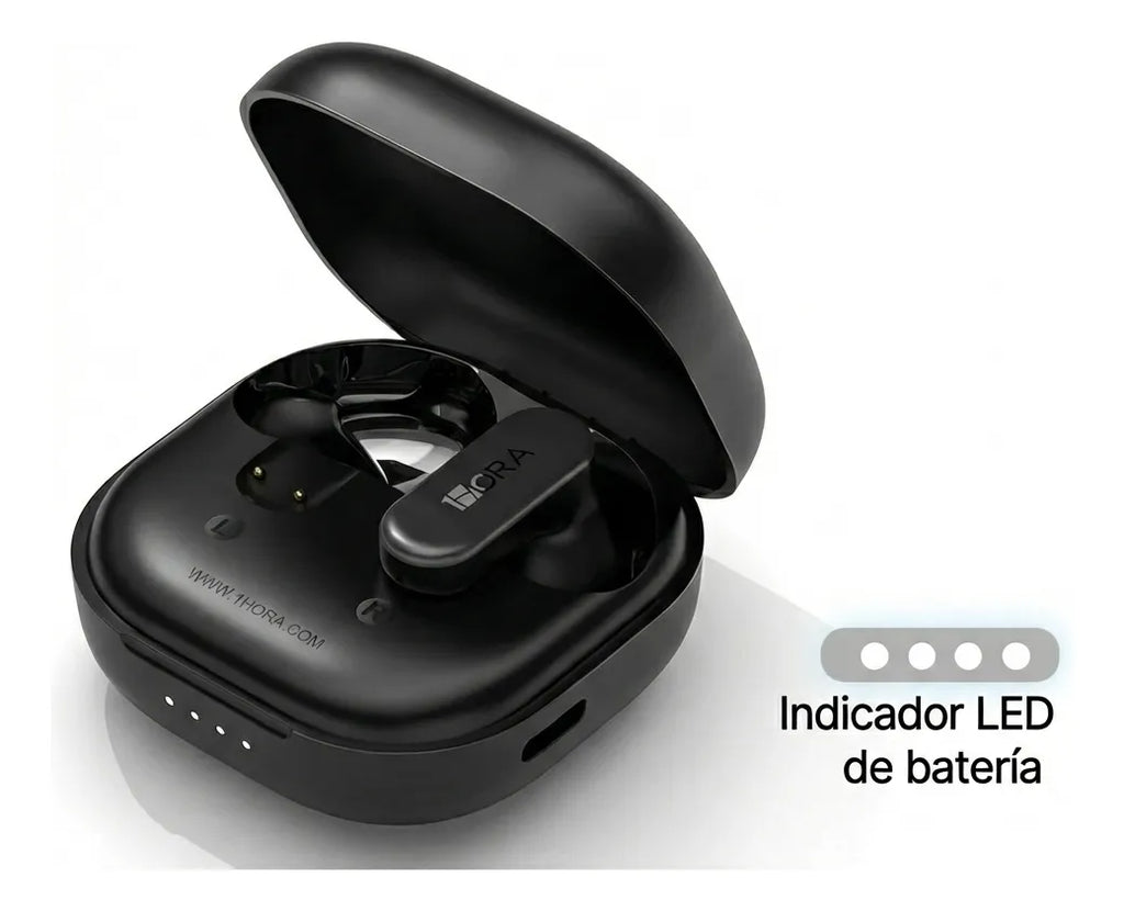 Audífonos Inalámbricos Bluetooth 1hora Aut214 Color Negro Negro