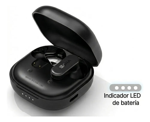 Audífonos Inalámbricos Bluetooth 1hora Aut214 Color Negro Negro