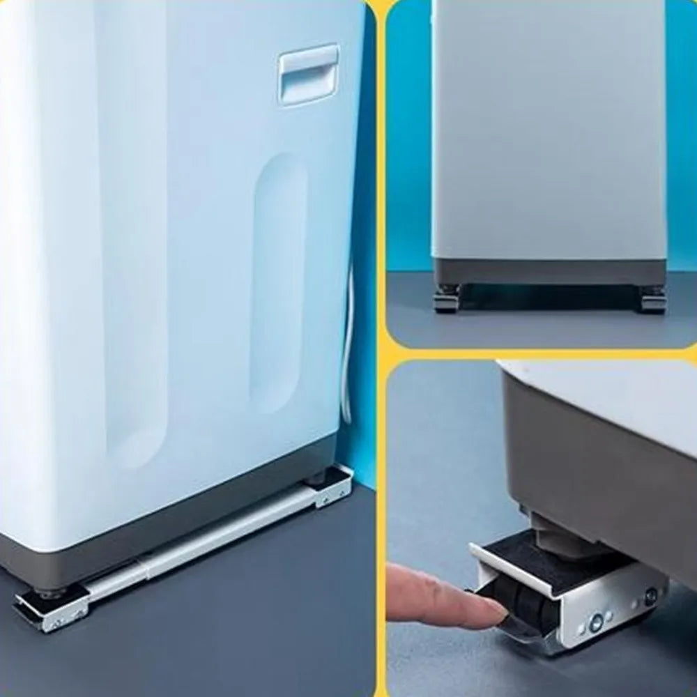 Base Movil Para Lavadora Nevera Ajustable Soporte Ruedas