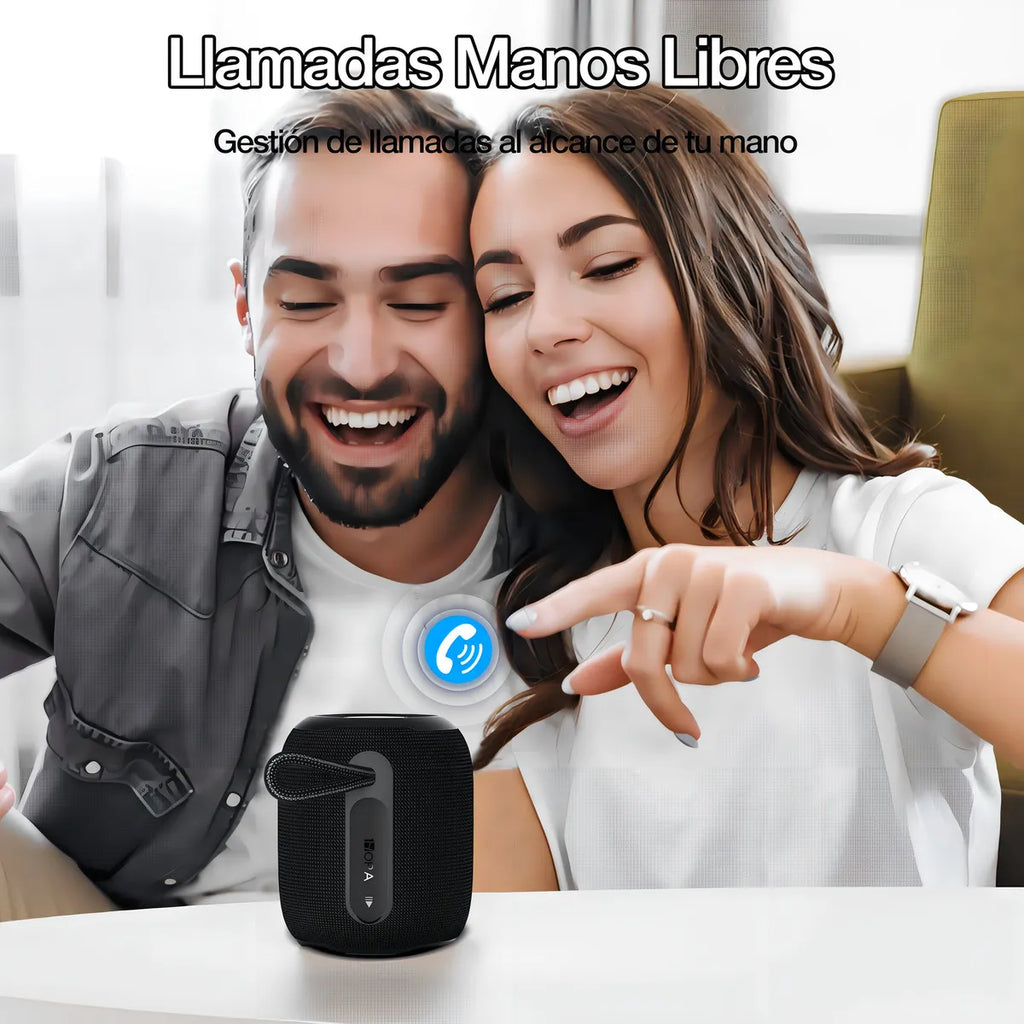 Parlante Bluetooth Portátil 1Hora Inalámbrica Portátil