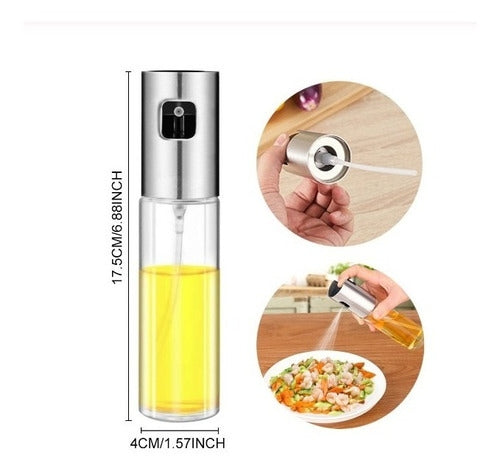 Dispensador Aceite Aceitera Rociador Spray
